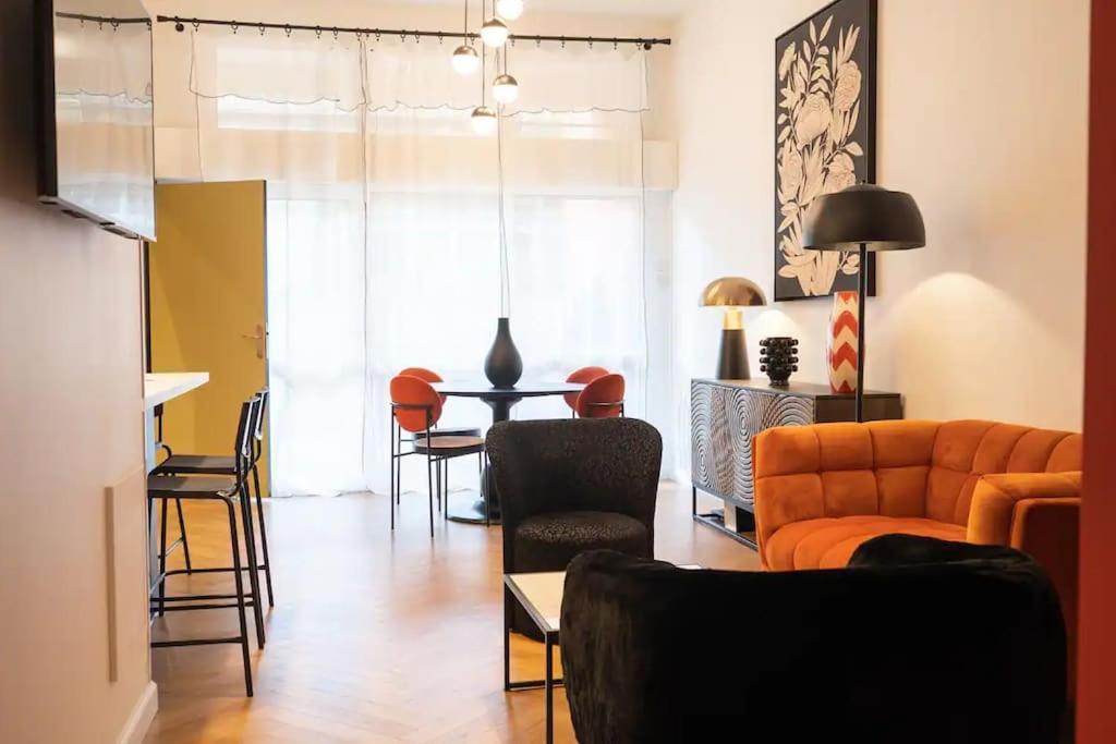 E Fauvette Appartement De Standing Avec Terrasse 埃佩尔奈 外观 照片